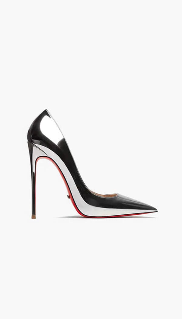 Tacones Helena Plateada